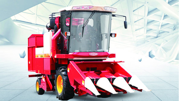 Lovol Arbos uses Welded structural parts of corn harvester chassis